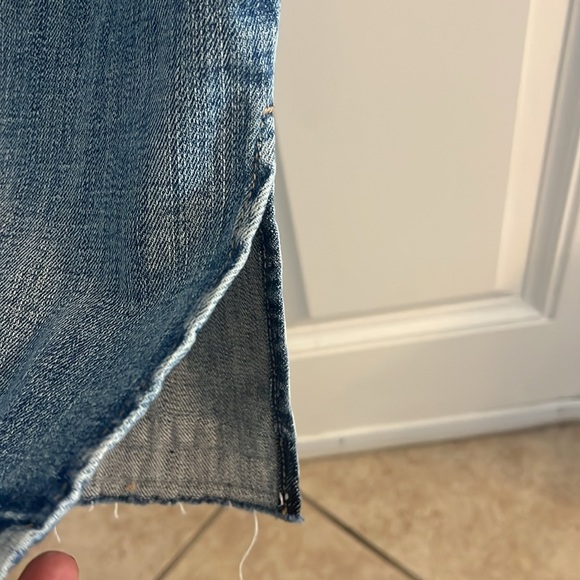 Revolve Pistola Sz 27 NWOT Denim Jean with Distressing - Picture 7 of 9